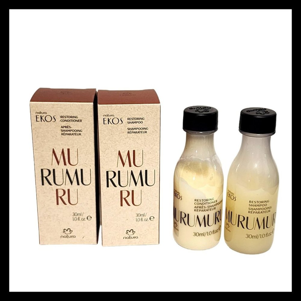 Natura Ekos Murumuru Restoring Shampoo & Conditioner Travel Hair Set